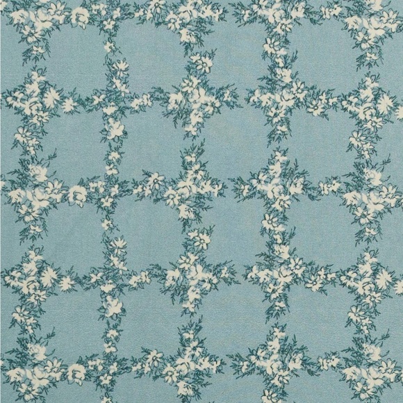 Christy Dawn Emma in teal trellis size L NWT - Picture 3 of 3